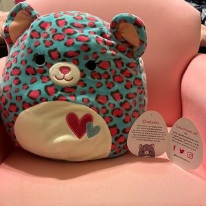 Chelsea the Blue Leopard Squishmallow w/ tag